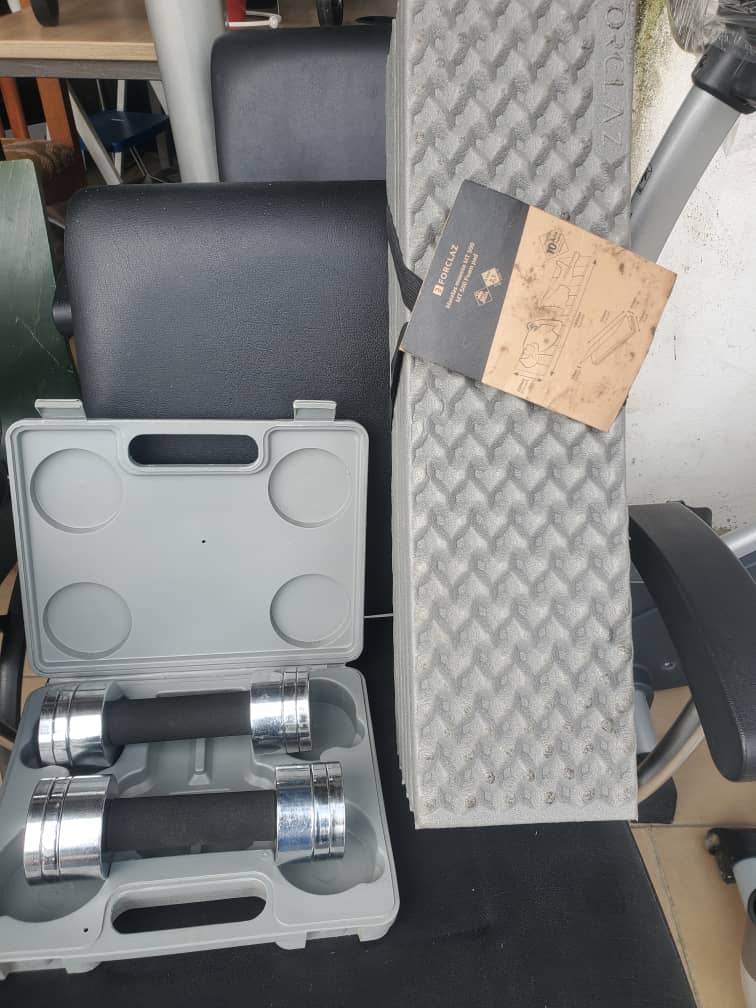 ASG Steel Dumbbells 3kg set | 3Kg x 2 pcs pair