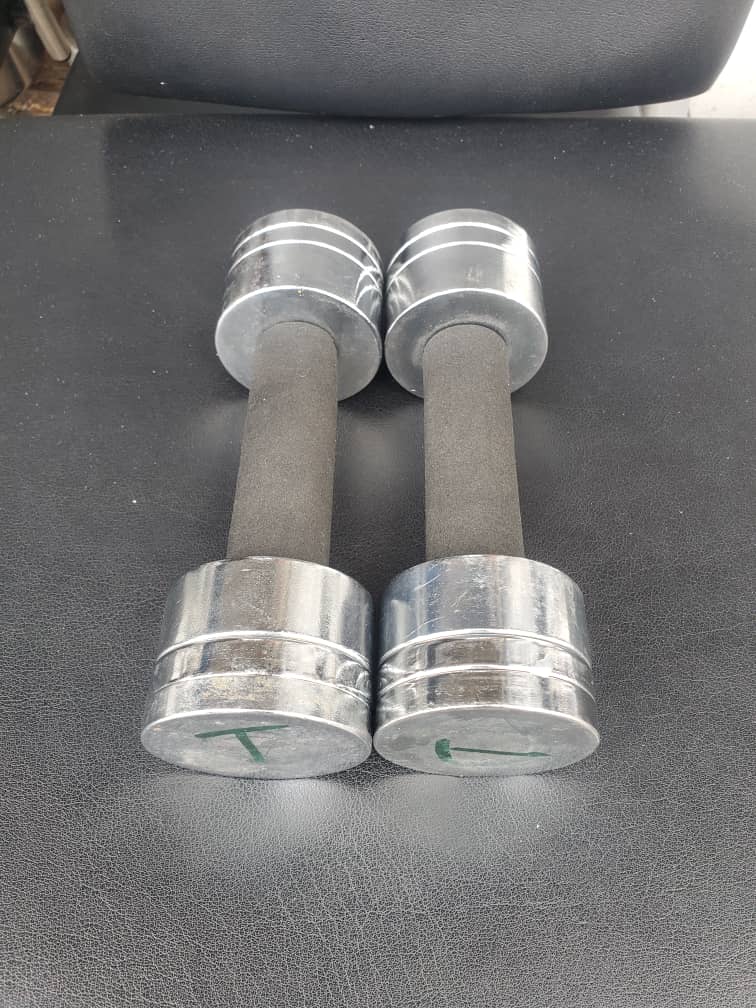 ASG Steel Dumbbells 3kg set | 3Kg x 2 pcs pair